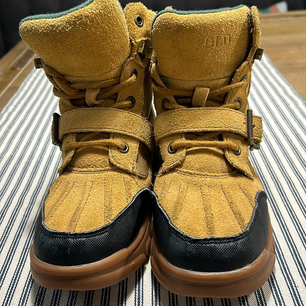 Suede Polo Boots